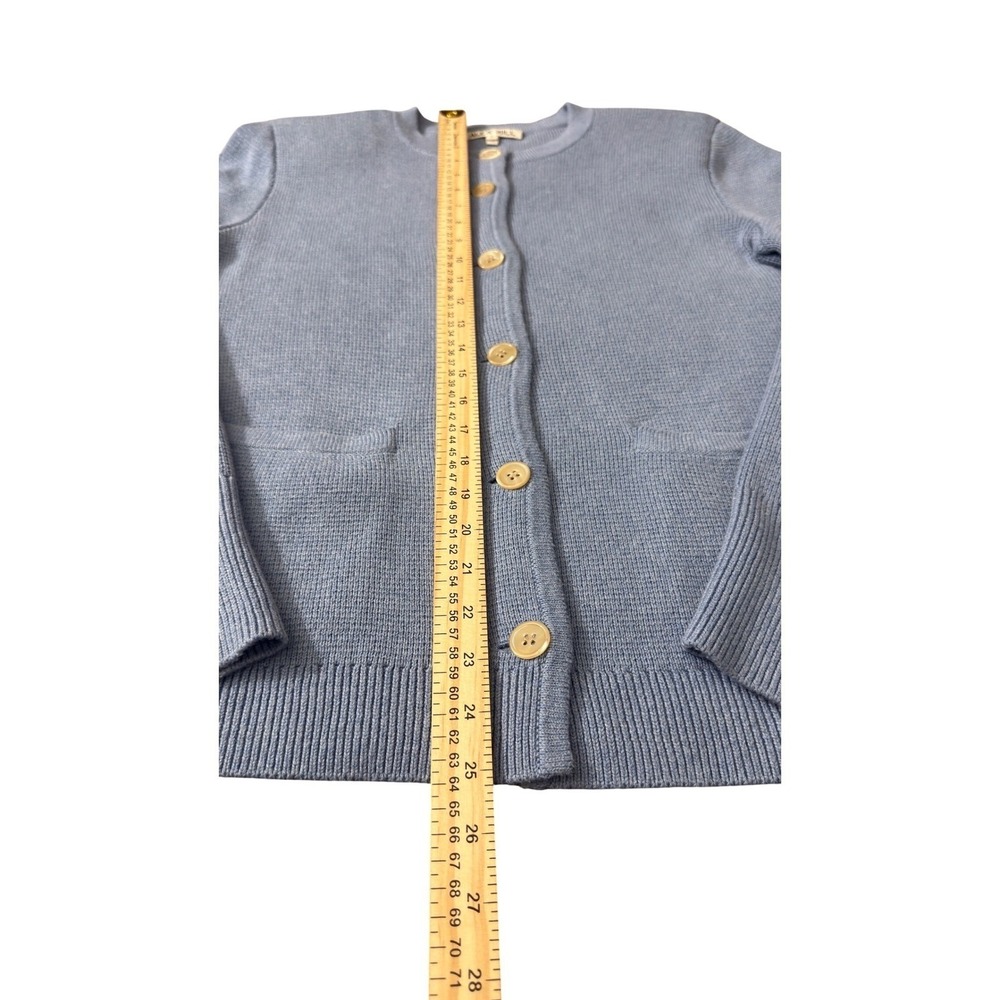 Alex Mill Provence Sweater Jacket Dolly Blue Button Size M NWOT Pristine - Picture 12 of 14